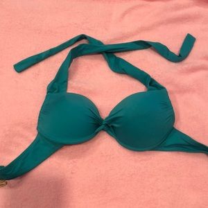 Small teal bathing suit top